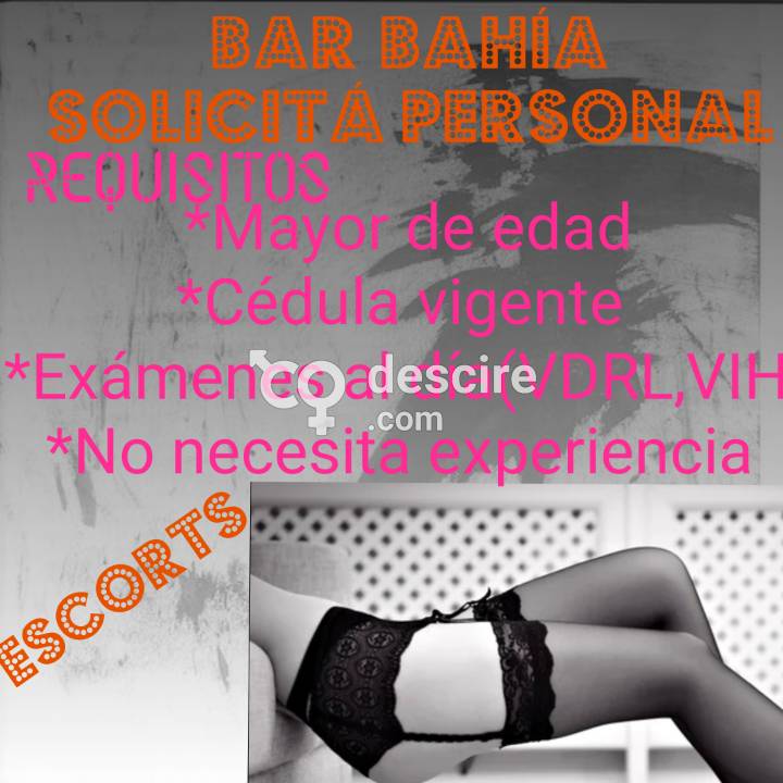 Tucacas Falcón. Bar había Se solicita personal mayor de edad.