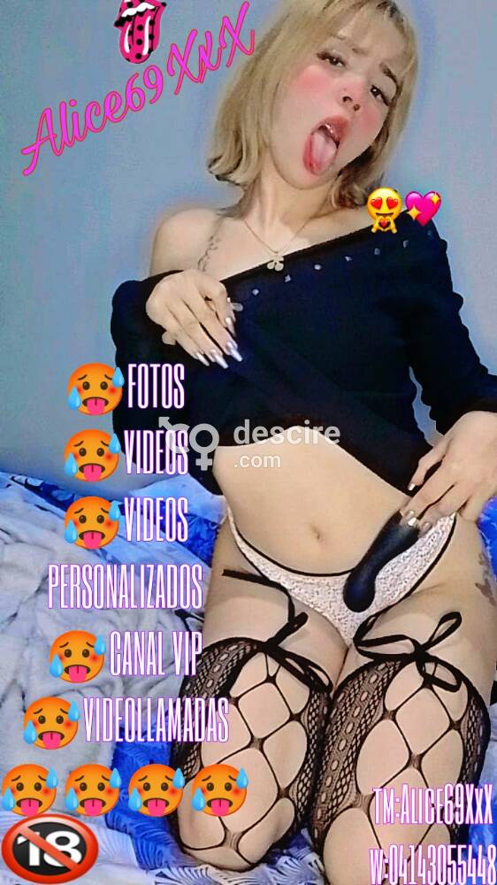 La catira nalgona Alice