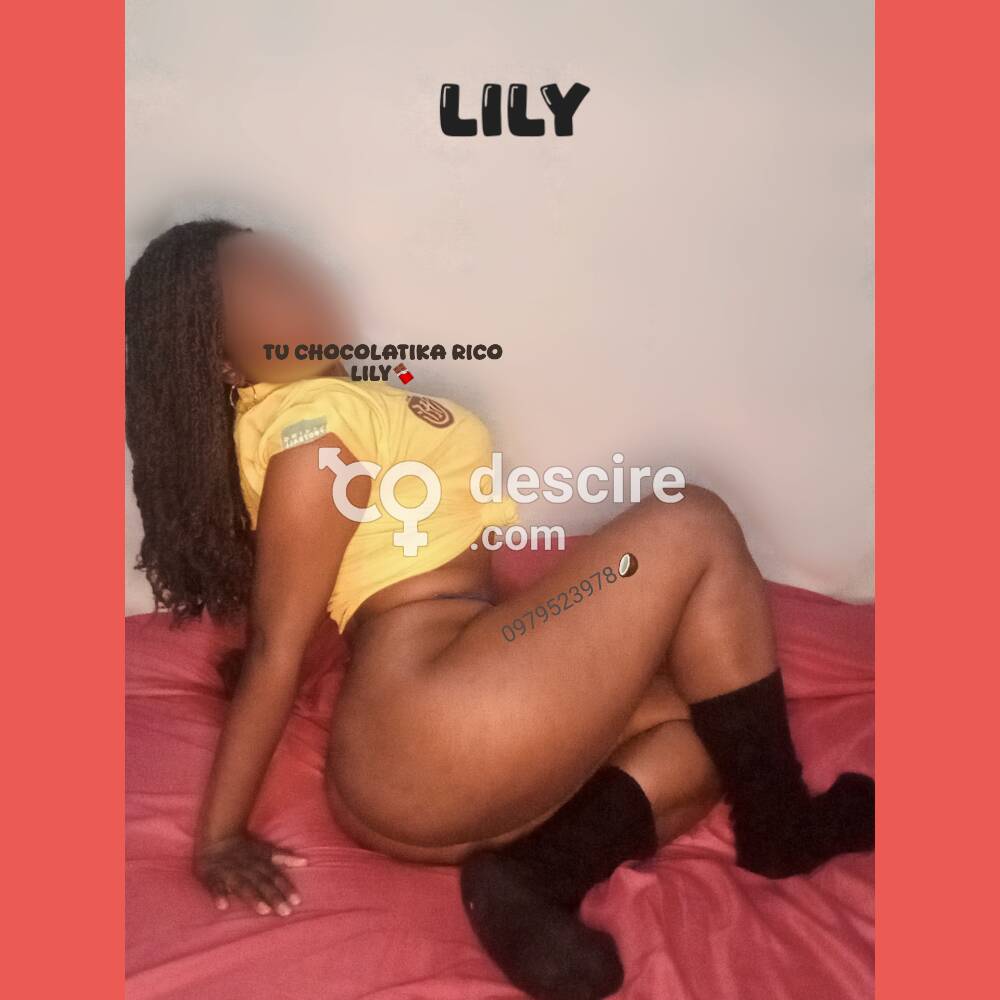 Negra rica Lily resien llegada a Tu hermosa ciudad