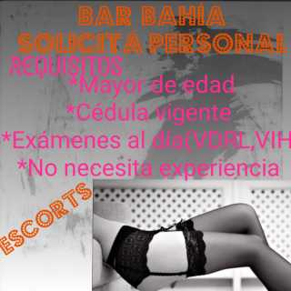 Tucacas Falcón. Bar había Se solicita personal mayor de edad.